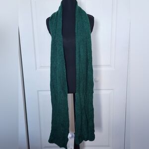 Style&Co GREEN Knit Scarf One Size